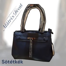 Sötétkék színben kézi - válltáska