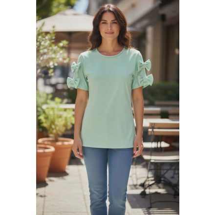 Masnis ujjú felső, menta színben