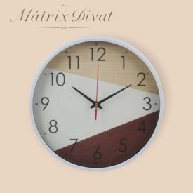Falióra kerek natúr 30cm