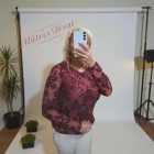 Gyönyörű, bordó színű felső