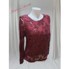 Gyönyörű, bordó színű felső