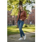 Moon girl, tégla színű farmerkabát