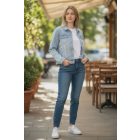 Re-dress, kék színű farmerkabát